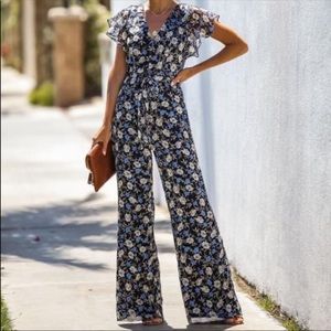 Vici Floral Jumpsuit